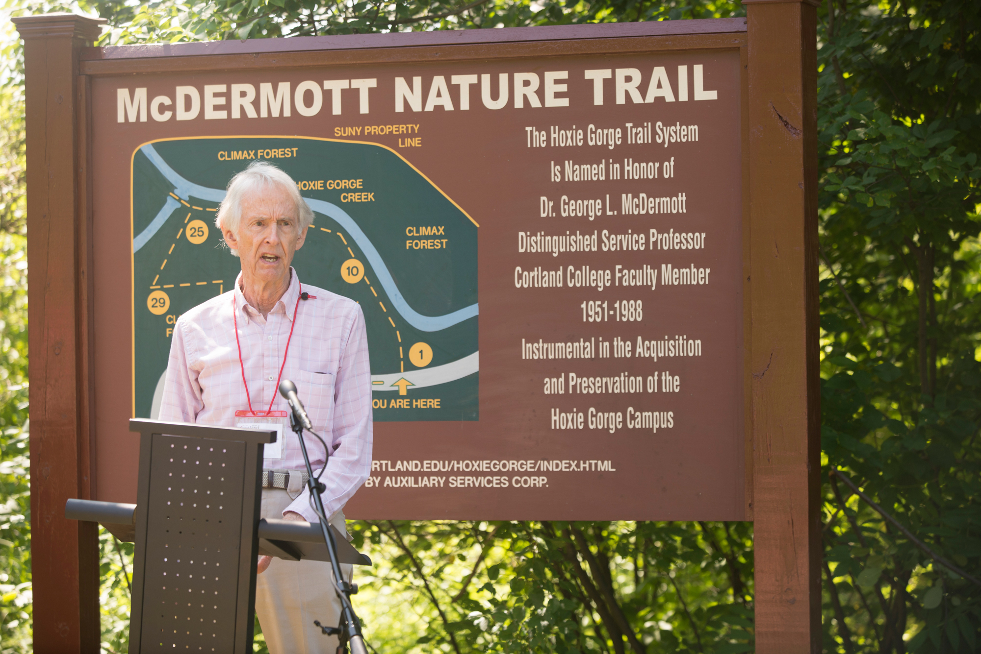 McDermott Nature Trail at Hoxie Gorge